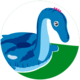 Icon of Lock Ness monster